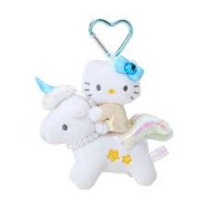 Sanrio hello kitty pegasus mascot  plush key chain